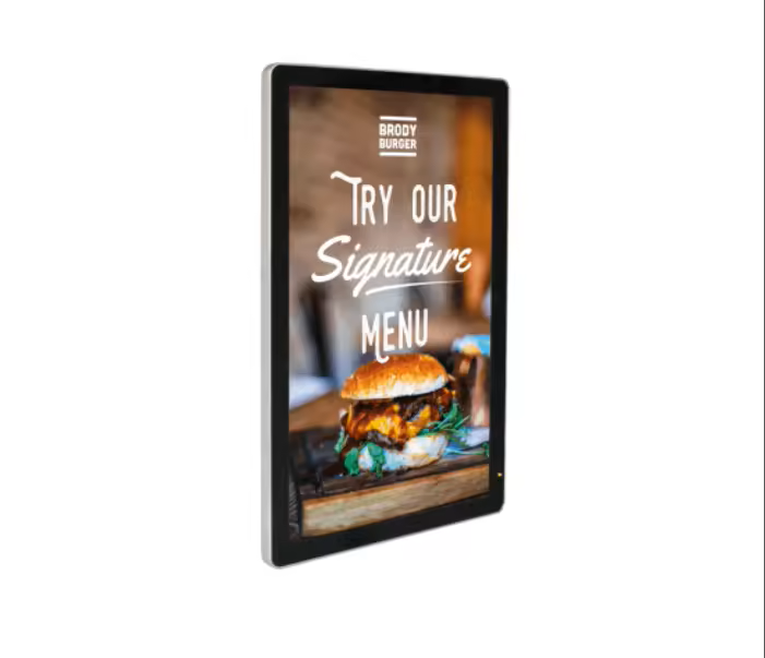 Digital Menu Wall